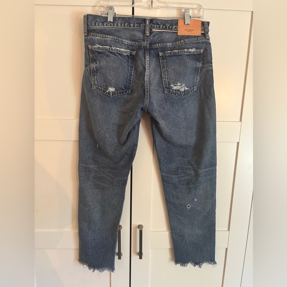 Moussy Vintage Jeans with Distressed Hem, Size 30 - Picture 2 of 5